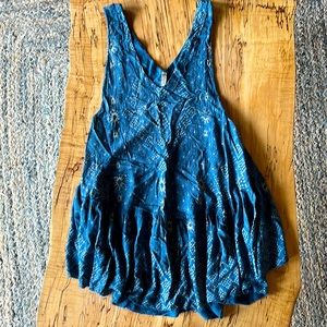 Gently used Free People tunic tank